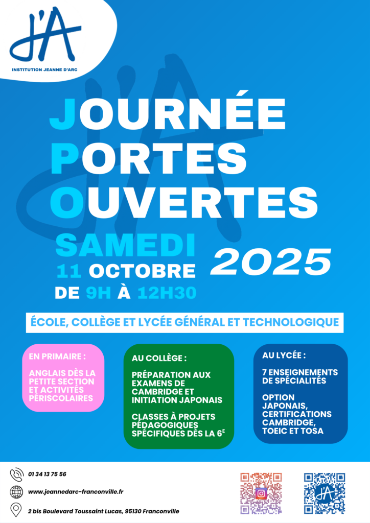 Portes Ouvertes du 11 octobre