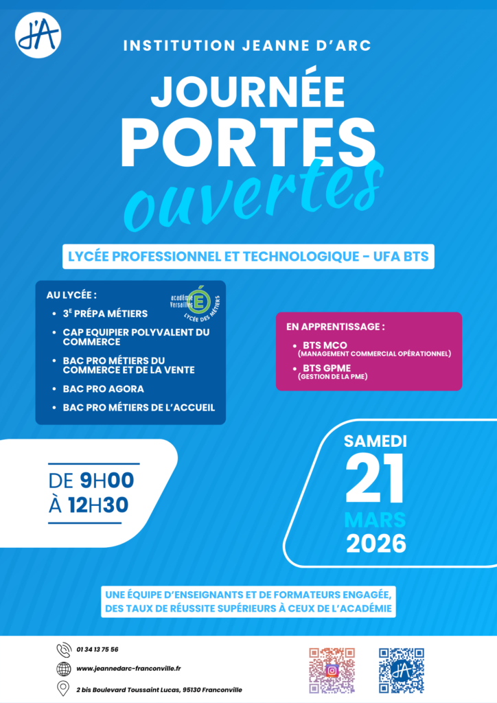 Portes Ouvertes du 21 mars