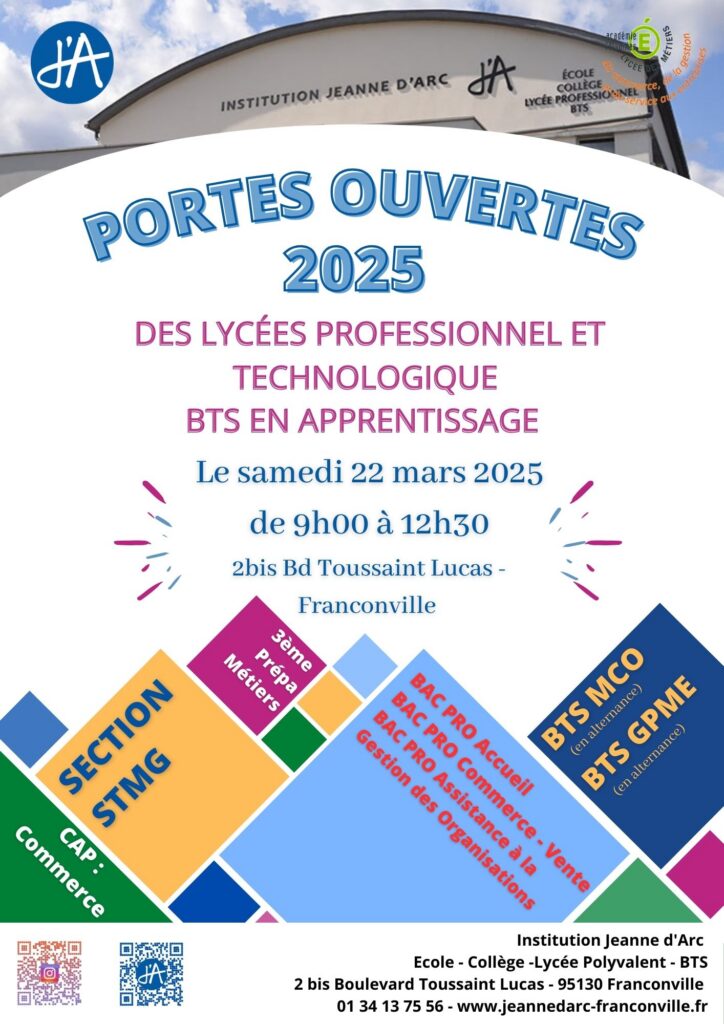 Portes Ouvertes du 22 mars