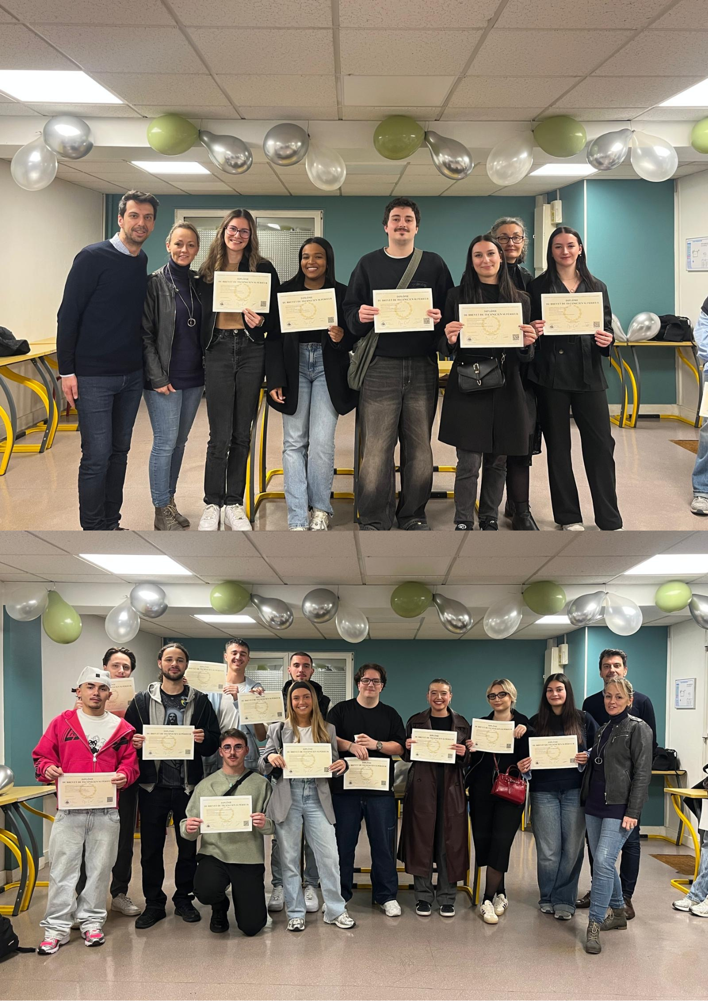 Remise des diplômes des BTS