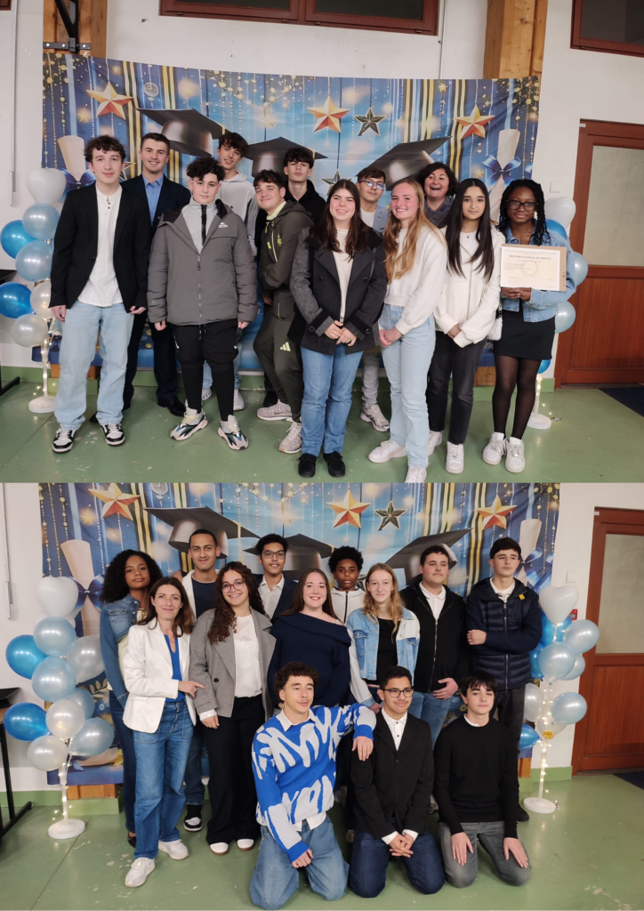 Remise des diplômes en 3PM