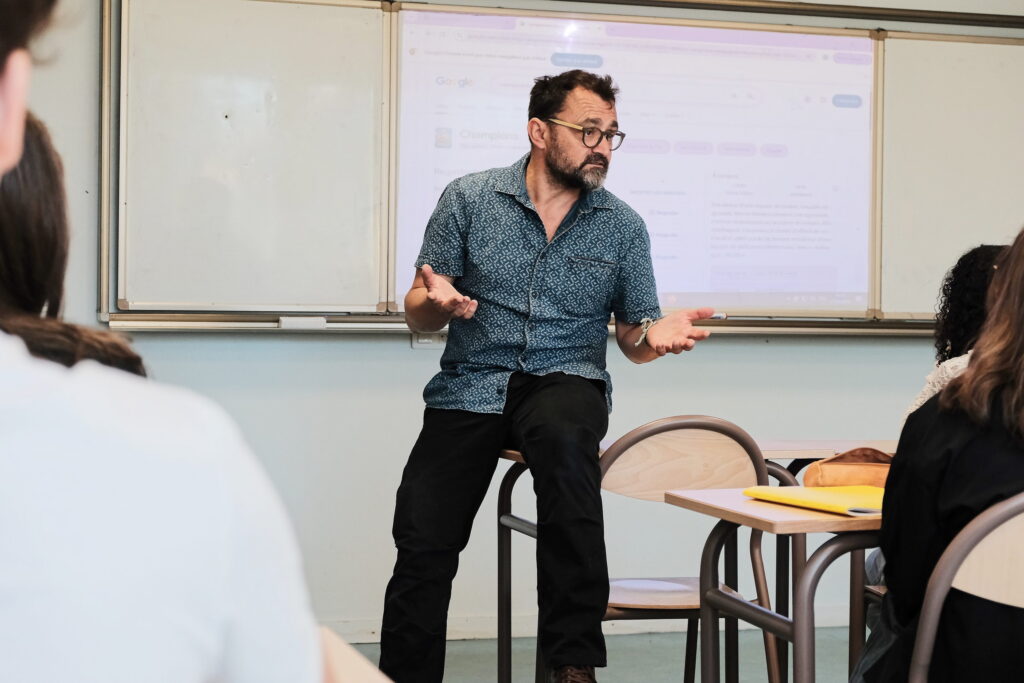 Élèves de Seconde générale et technologique en cours