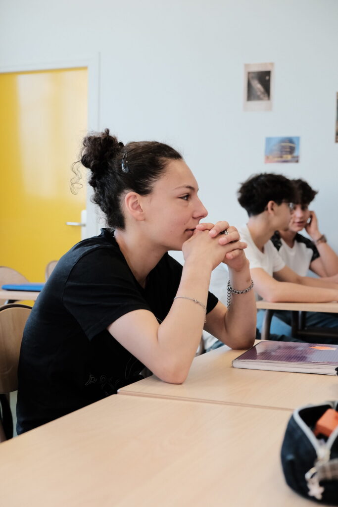 Élèves de Seconde générale et technologique en cours