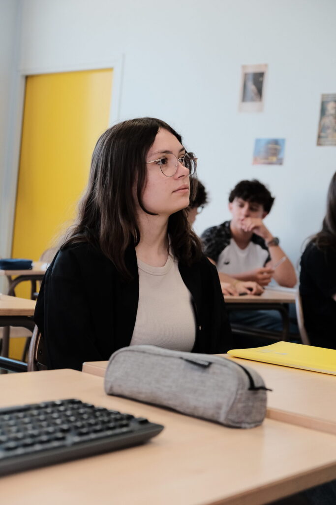 Élèves de Seconde générale et technologique en cours