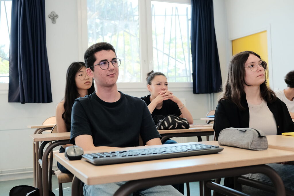 Élèves de Seconde générale et technologique en cours
