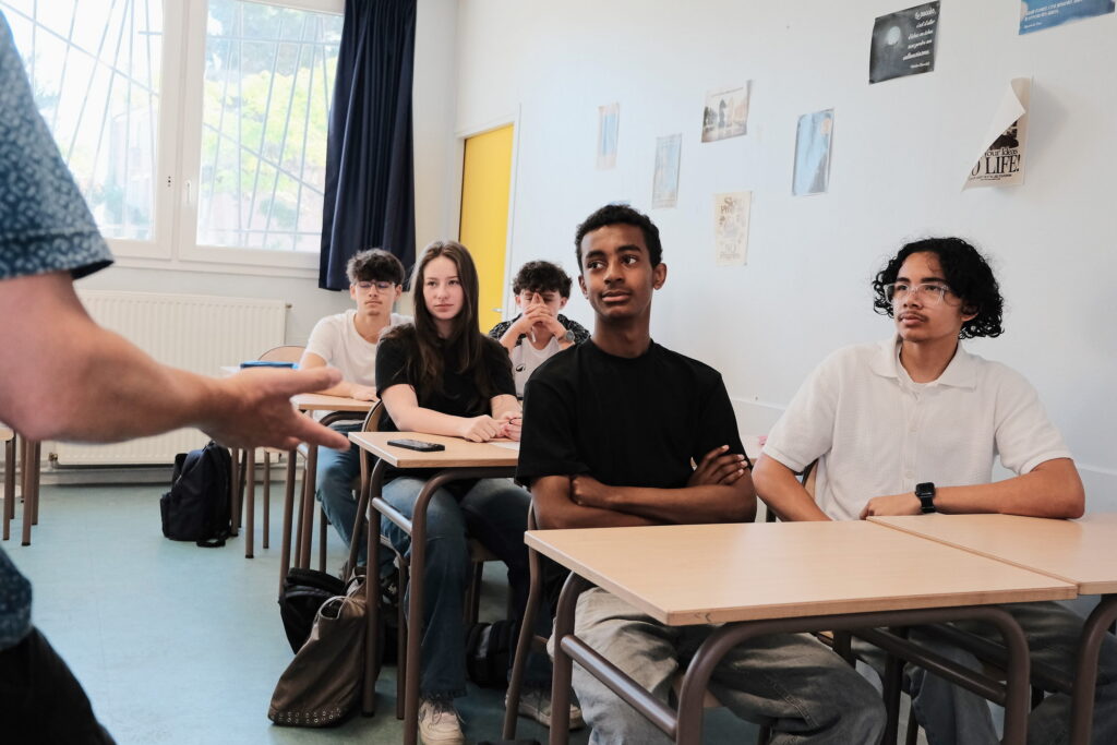 Élèves de Seconde générale et technologique en cours